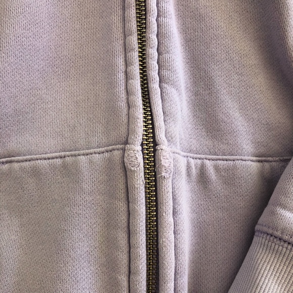 TNA Purple Zippered Hoodie - Picture 6 of 6